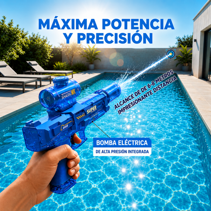 AquaDelta™ | Pistola de Agua Automática Recargable